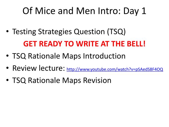 of mice and men intro day 1