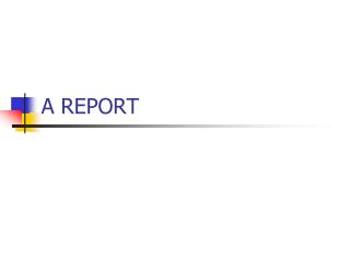 a report