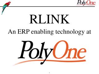 RLINK An ERP enabling technology at