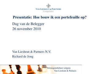 Presentatie: Hoe bouw ik een portefeuille op?