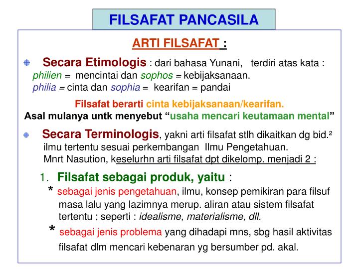 filsafat pancasila