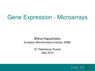 Gene Expression - Microarrays