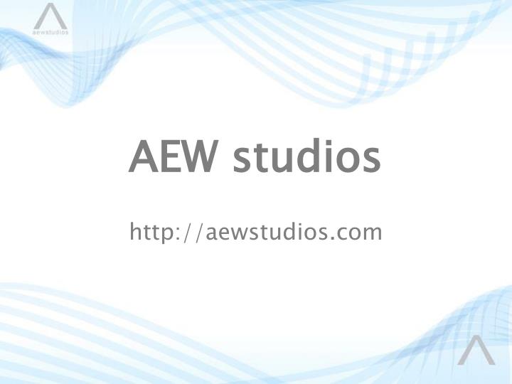 aew studios