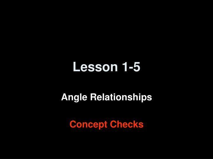 lesson 1 5