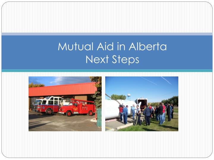 mutual aid in alberta next steps