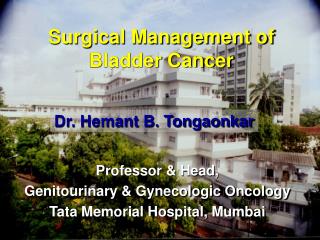 Surgical Management of Bladder Cancer