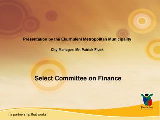 Select Committee on Finance