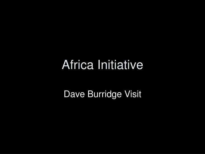 africa initiative
