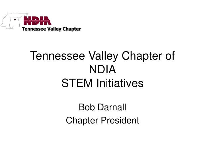 tennessee valley chapter of ndia stem initiatives