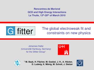 Rencontres de Moriond QCD and High Energy Interactions La Thuile, 13 th -20 th of March 2010