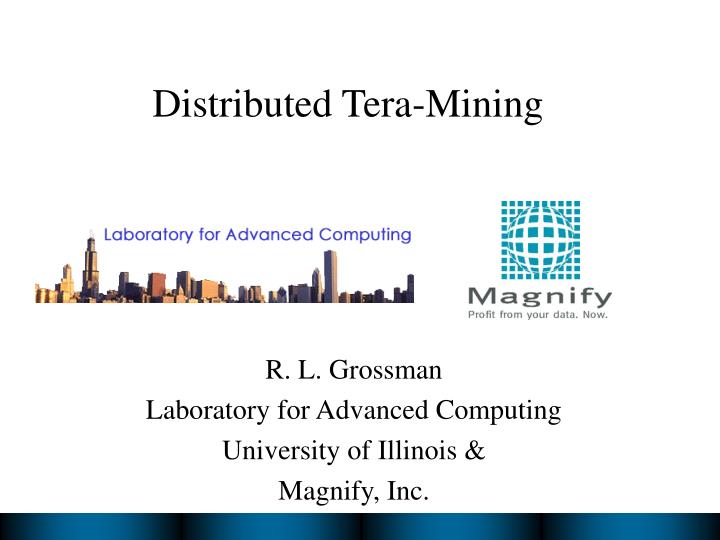 distributed tera mining