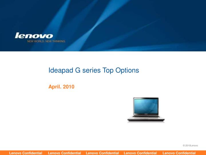 ideapad g series top options