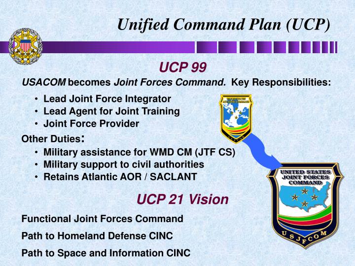 unified command plan ucp
