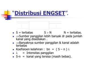distribusi engset
