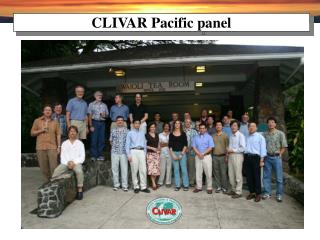 CLIVAR Pacific panel