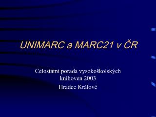 unimarc a marc21 v r
