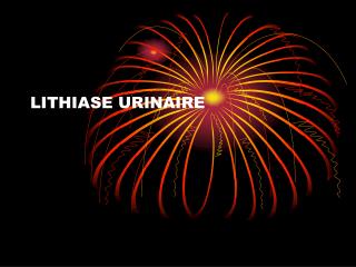 lithiase urinaire