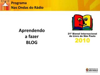 aprendendo a fazer blog