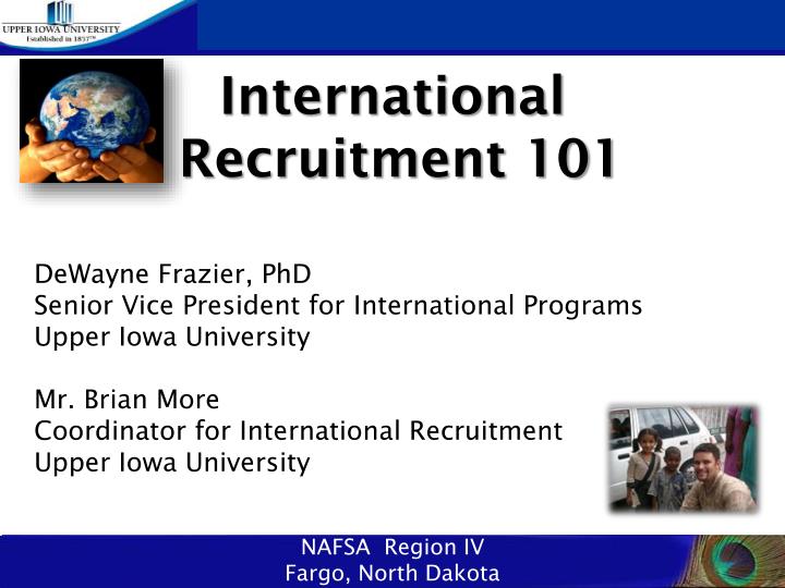 international recruitment 101