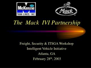 The Mack IVI Partnership