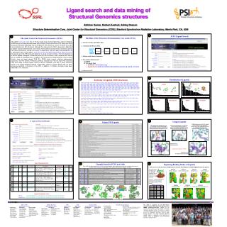 Ligand search and data mining of Structural Genomics structures