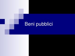 beni pubblici