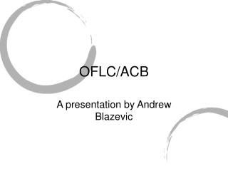 OFLC/ACB