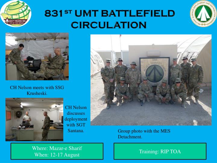 831 st umt battlefield circulation