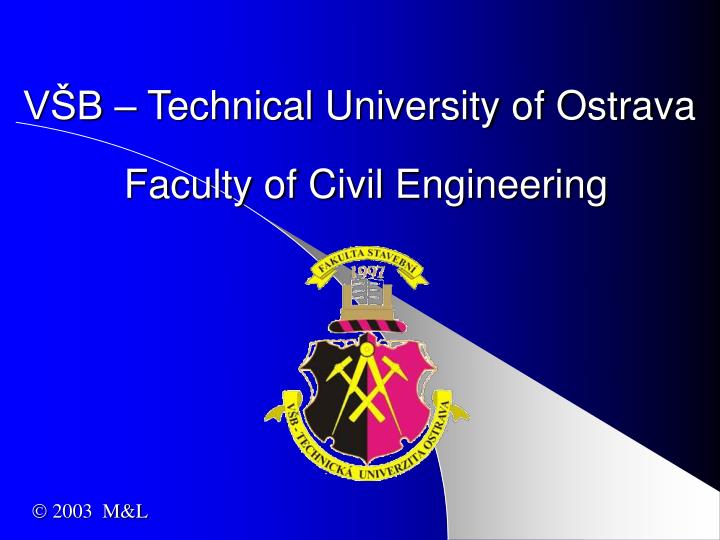 v b technical university of ostrava