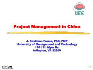 Project Management in China