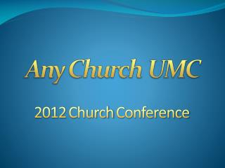 Any Church UMC
