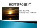 HOFTEPROSJEKT - slide 1