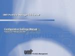 UMT Portfolio Manager 3.3 Server - slide 1