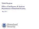 Understanding Fusion Centers: Enhancing Tribal Security and Intelligence Sharing - slide 1