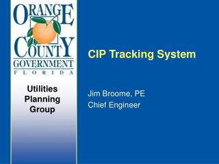 CIP Tracking System