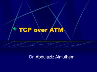 TCP over ATM