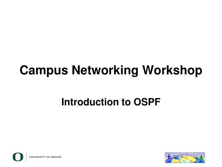 campus networking workshop