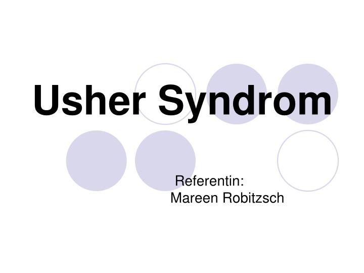 usher syndrom