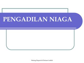 pengadilan niaga