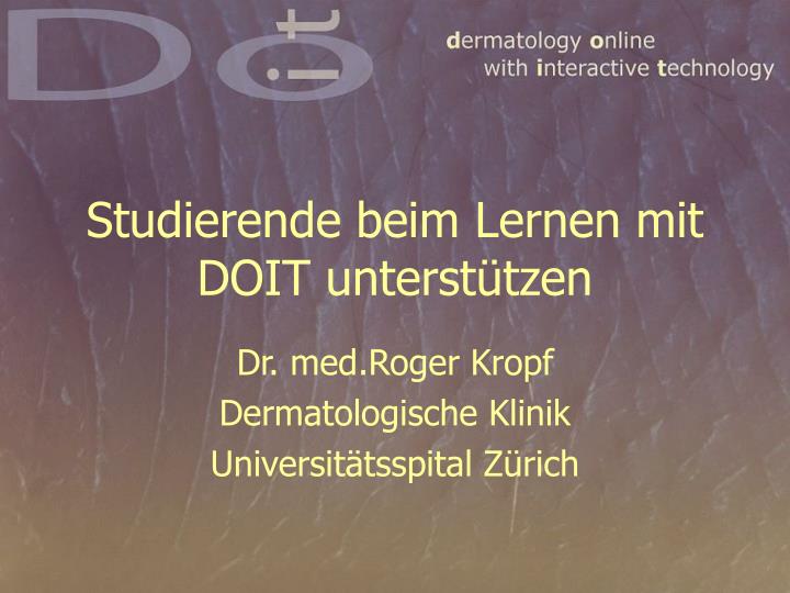 studierende beim lernen mit doit unterst tzen