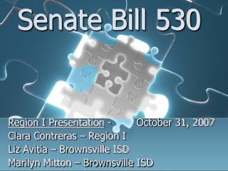 Senate Bill 530