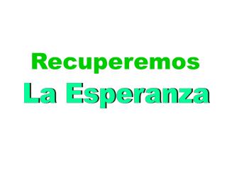 recuperemos
