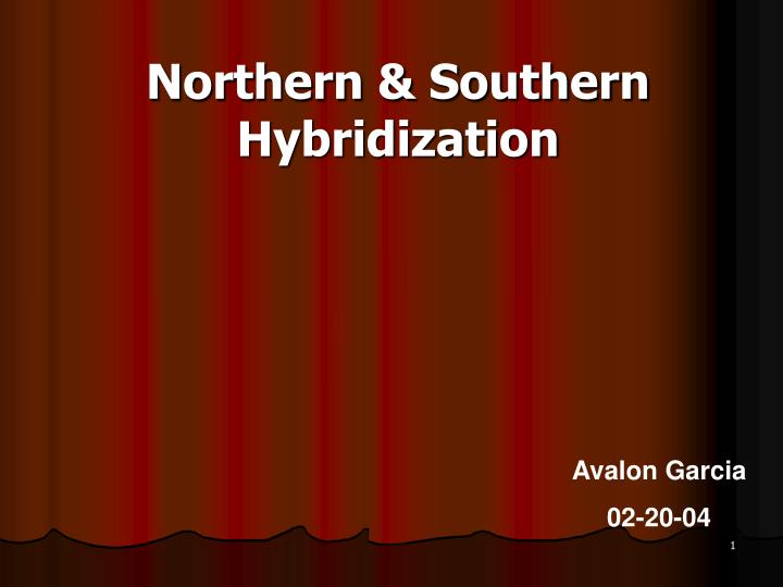 northern southern hybridization