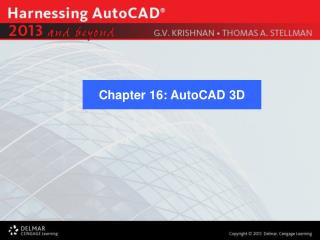 Chapter 16: AutoCAD 3D