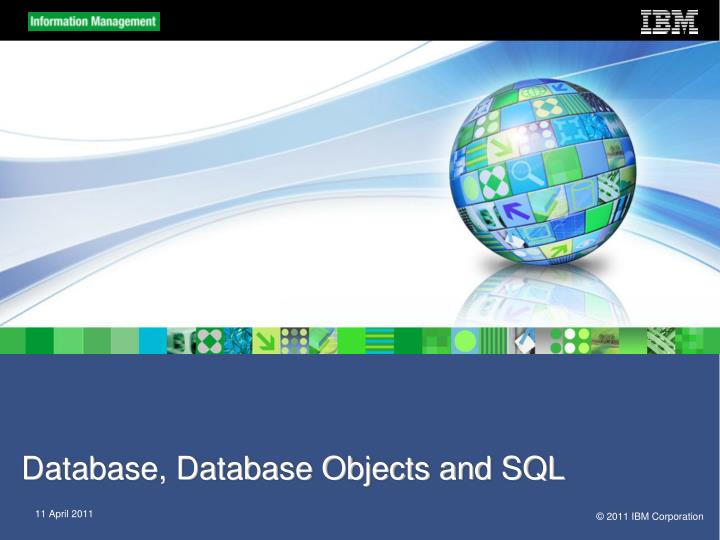 database database objects and sql