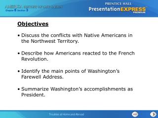 Discuss the conflicts with Native Americans in the Northwest Territory.