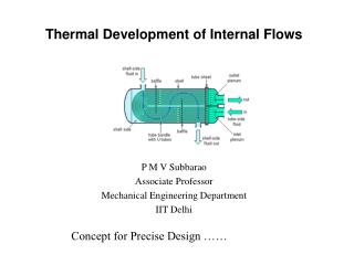 Thermal Development of Internal Flows