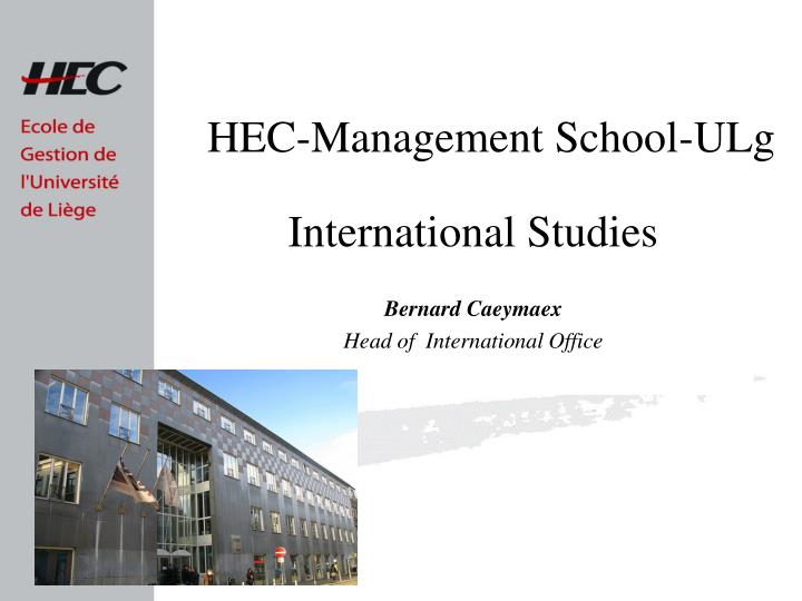 hec management school ulg