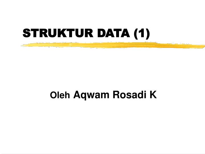 struktur data 1