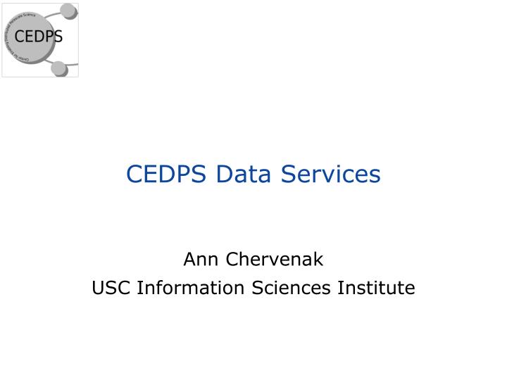 cedps data services